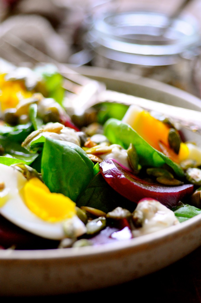 Spinatsalat