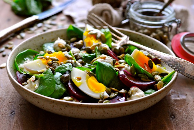 Spinatsalat
