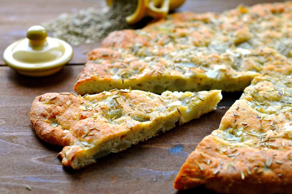 jordskokke foccacia brød