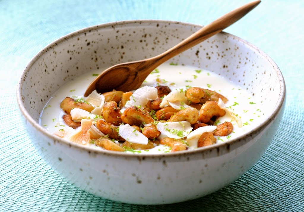 cashew müsli med banan
