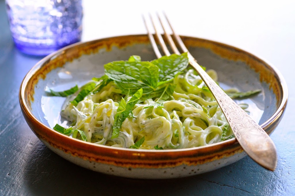 lammekoteletter med tzatziki