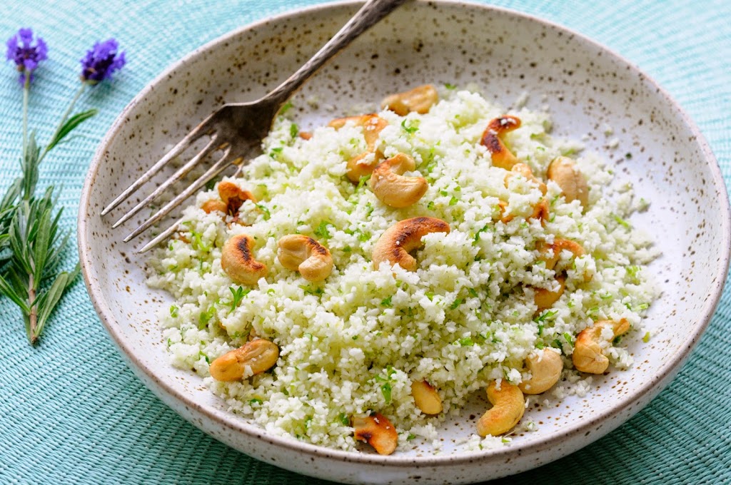 blomkåls-couscous med koriander