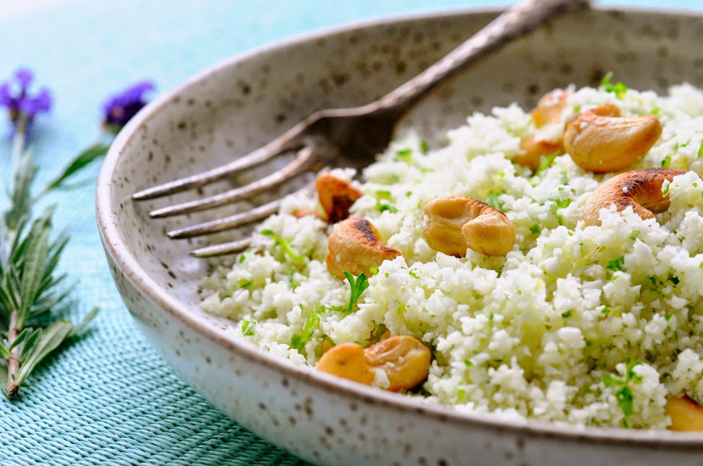 blomkåls-couscous i stedet for couscous