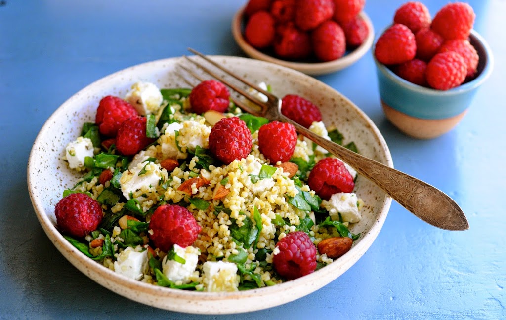 Lækker bulgursalat med feta