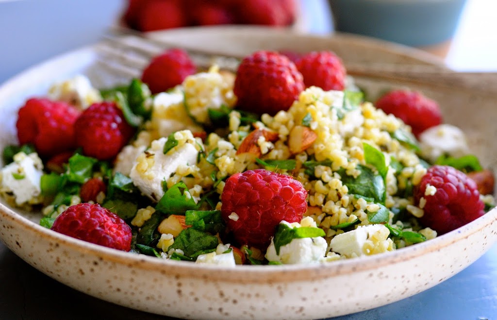 frisk bulgursalat med feta