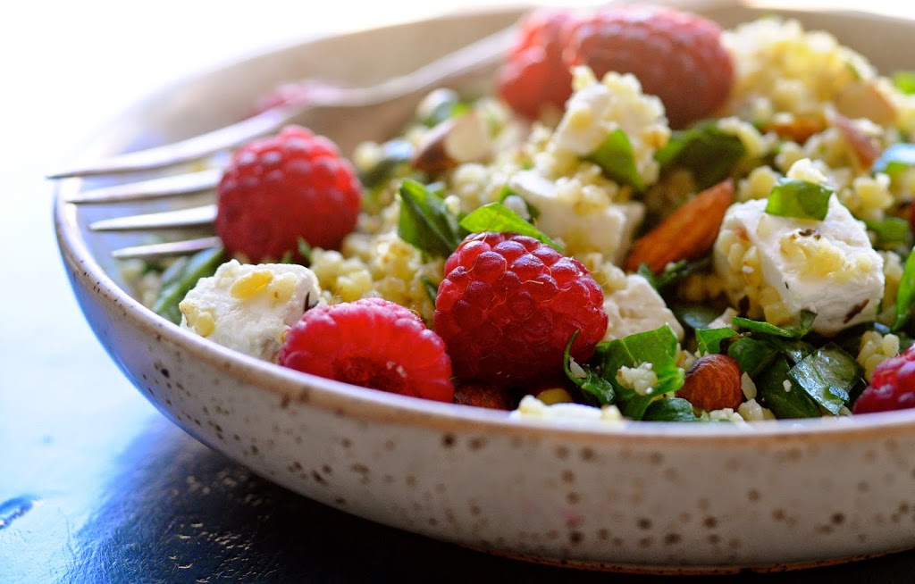 sund bulgursalat med feta