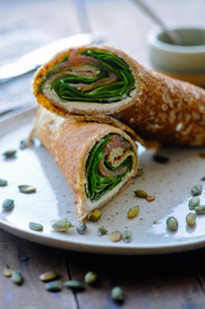 Rugpandekager med laks