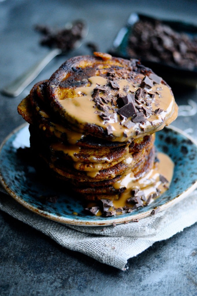 Brunch pandekager med chokolade | www.juliekarla.dk