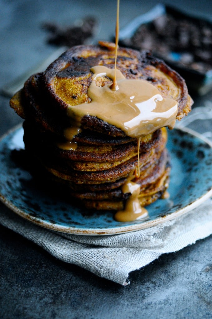 Brunch pandekager med græskar | www.juliekarla.dk