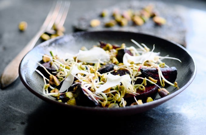 Rødbedesalat med gedeost | www.juliekarla.dk
