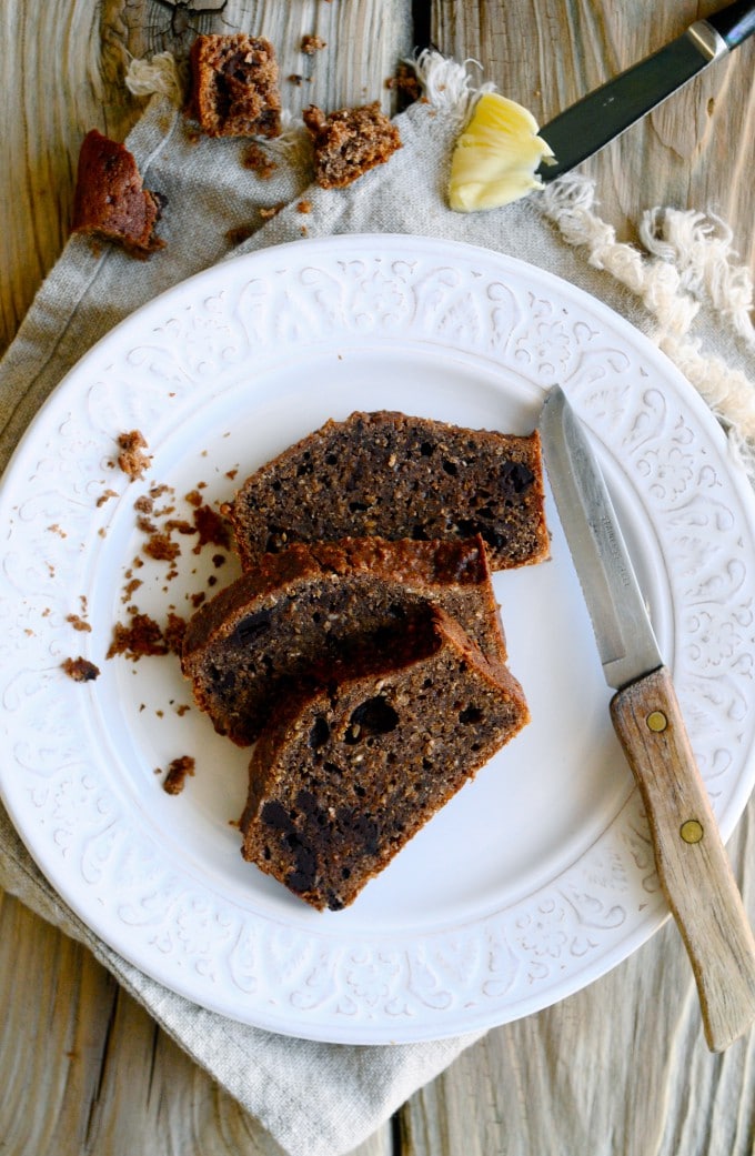 Sund bananbrød opskrift med chokolade| www.juliekarla.dk 