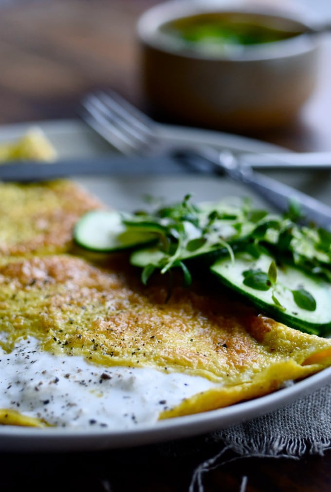 Opskrifter med squash til morgenmad med burrata