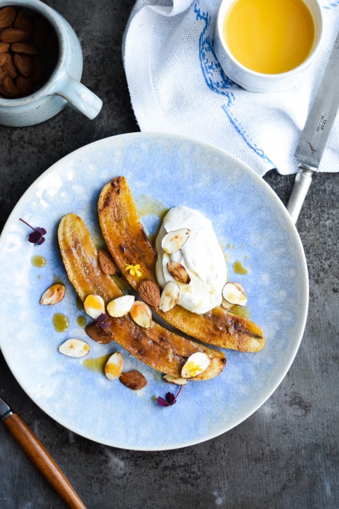 Opskrift på bananasplit til morgenmad