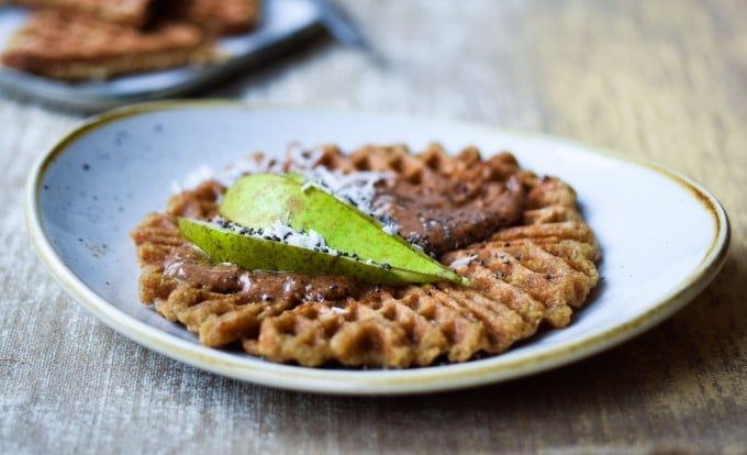 Sunde bananvafler uden hvidt sukker