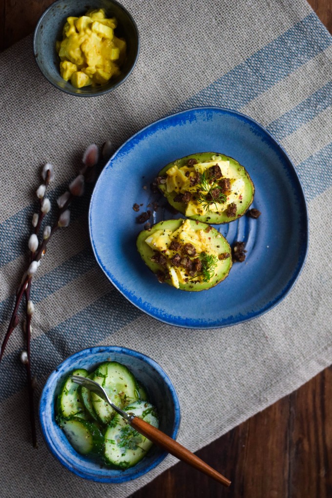 Fyldt avocado 