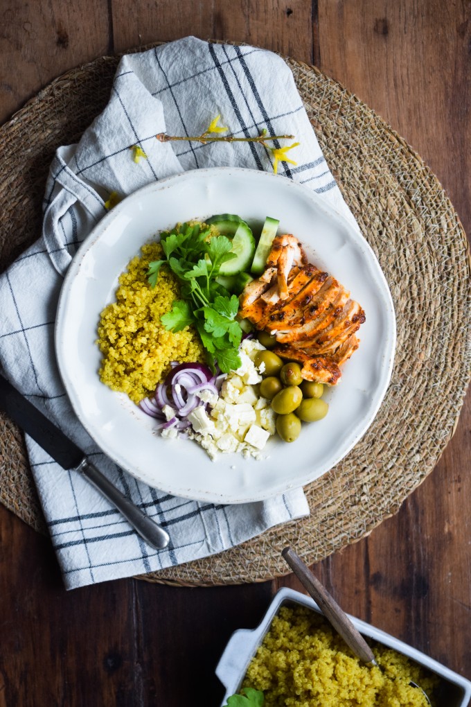 Sund quinoa salat