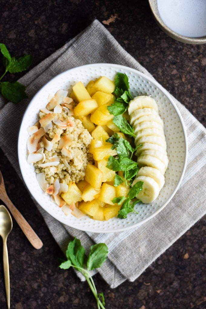 quinoa til morgenmad