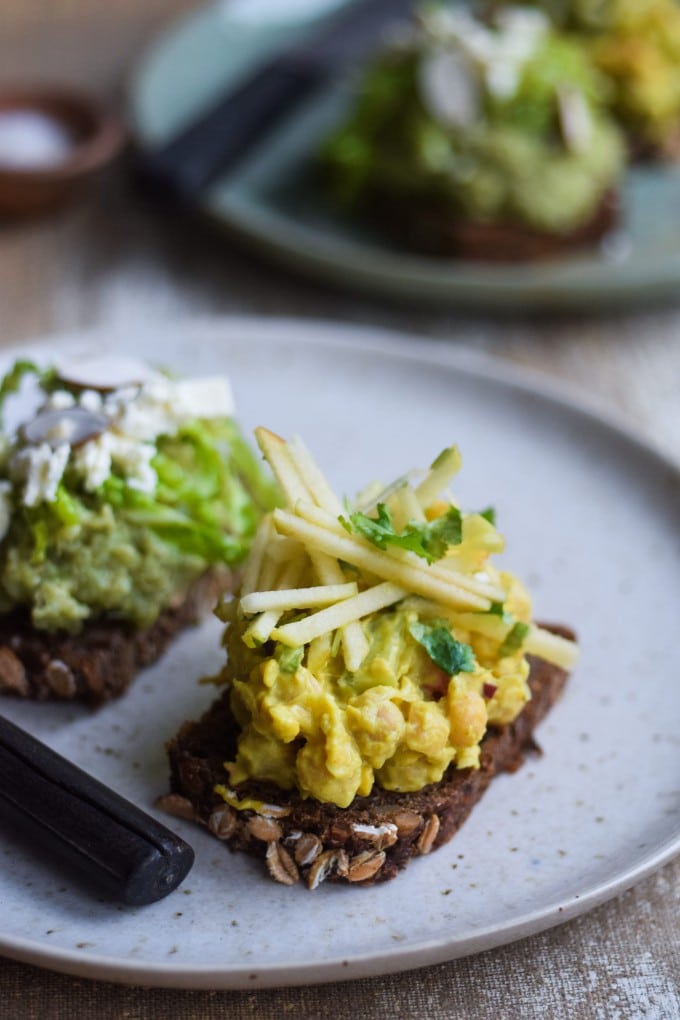 opskrift på vegetar smørrebrød