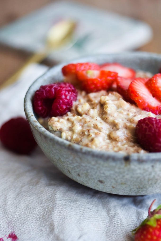 Overnight oats med bær