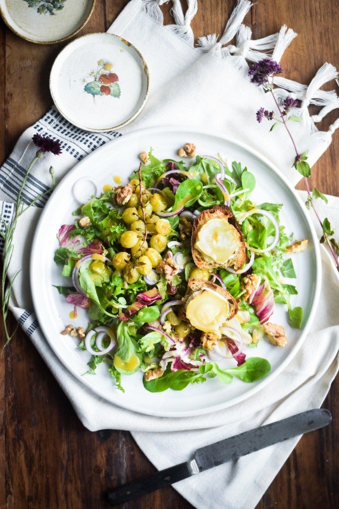 Salade de Chèvre Chaud