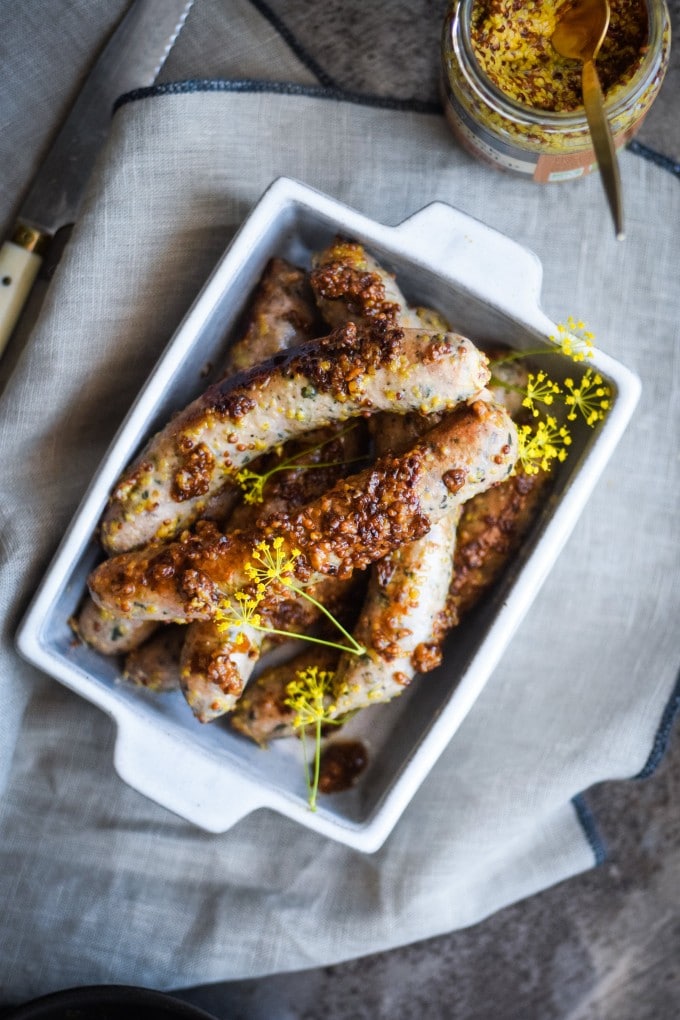 chipolata pølser i fad