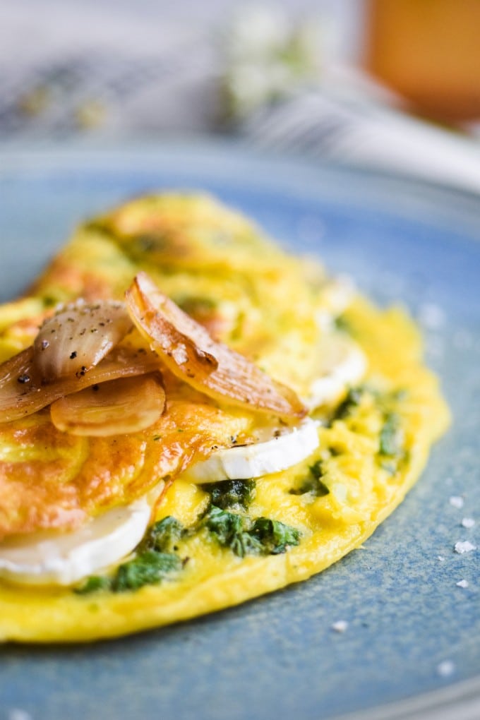 opskrift paa omelet med ost