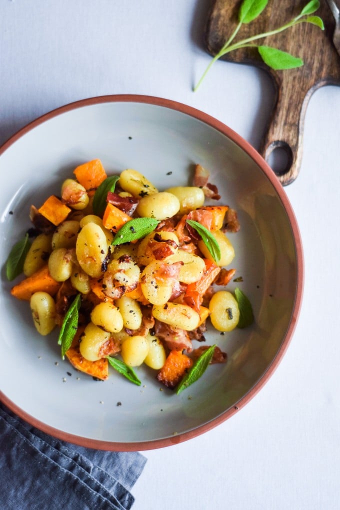 gnocchi opskrift på tallerken