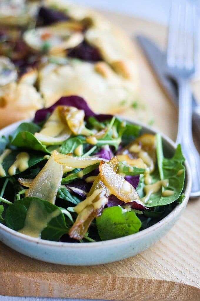 galette opskrift med salat