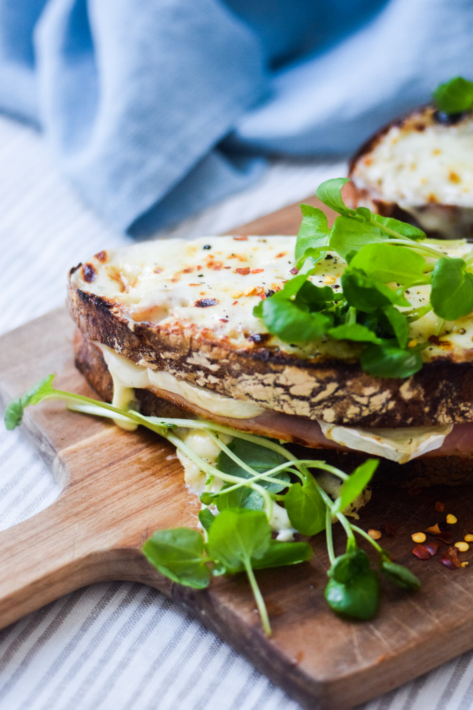 croque madame opskrift