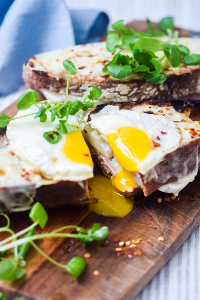 Croque madame opskrift blog
