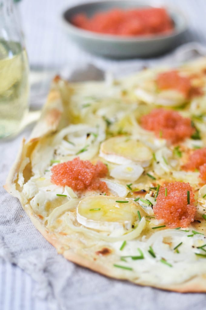 Traditionel flammkuchen opskrift
