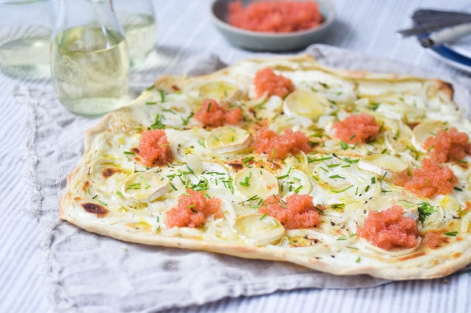 hjemmelavet flammkuchen opskrift