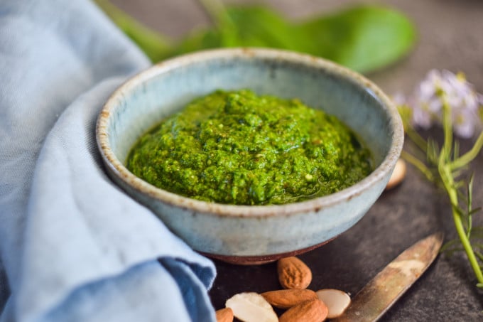 ramsløgs pesto opskrift