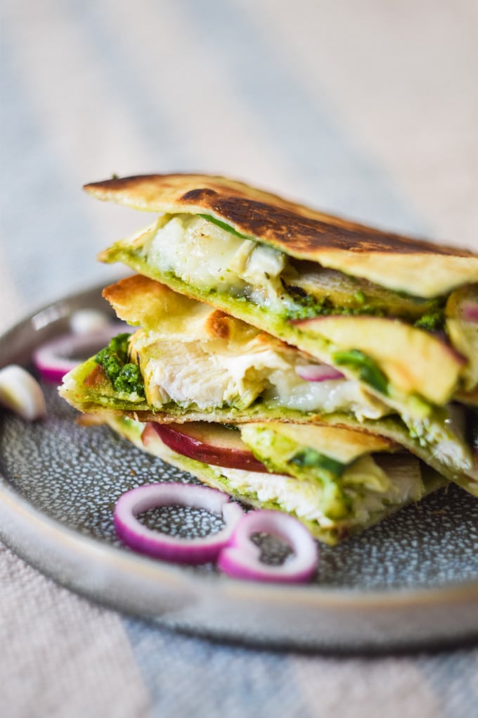 Quesadillas med kylling opskrift