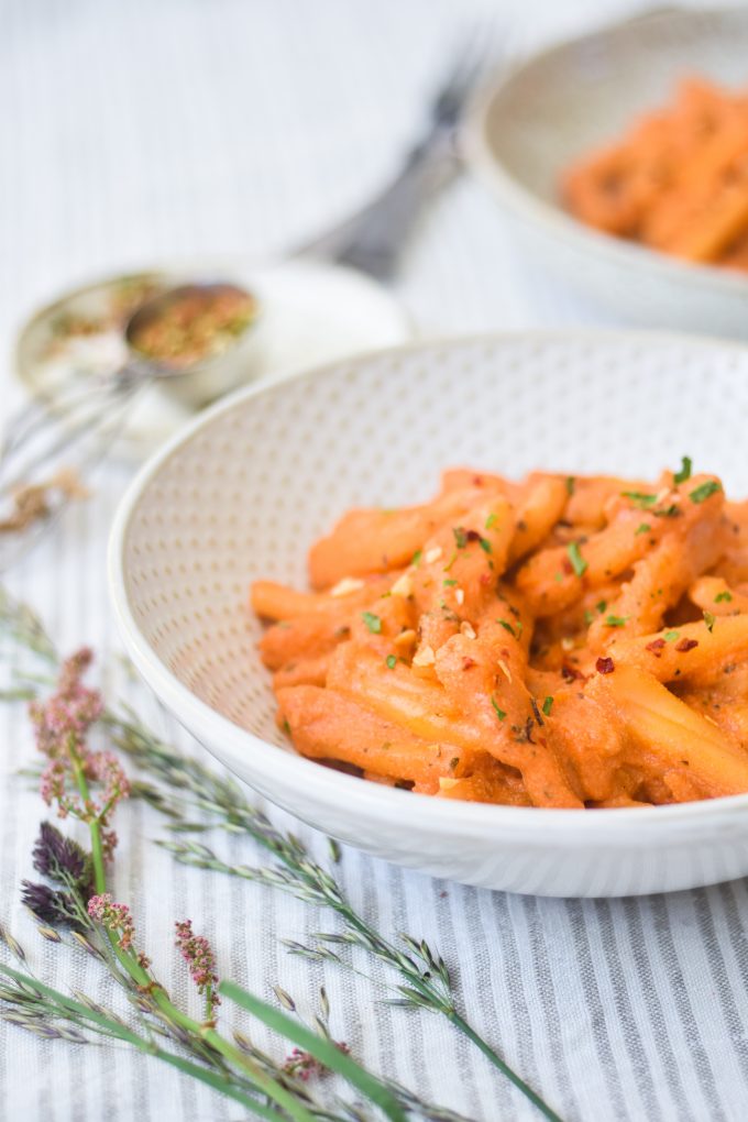nem vegansk pastaret