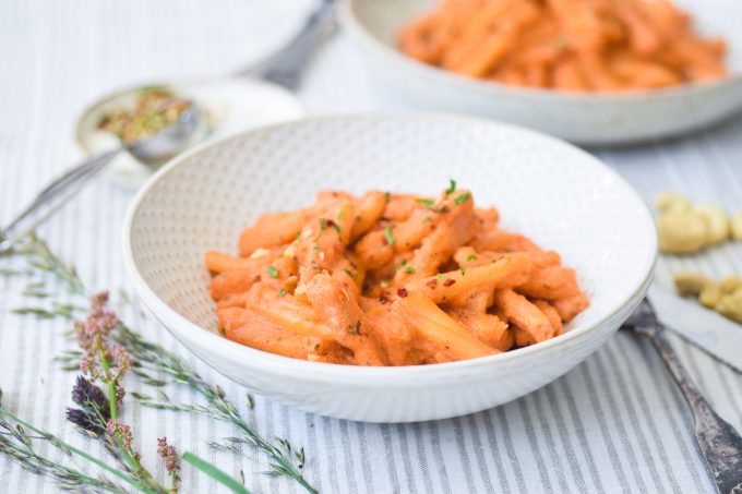 lækker vegansk pastaret