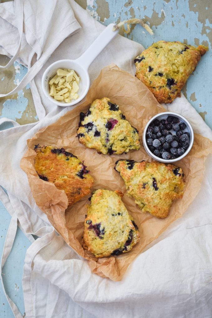 de bedste scones med chokolade