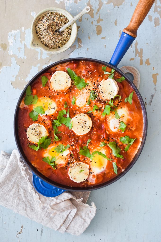 shakshuka opskrift i pande