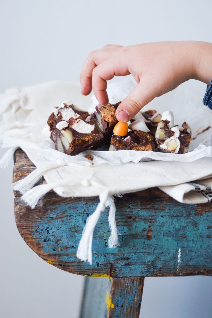 Rocky road opskrift til børn