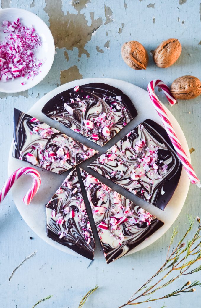 chokoladebrud med pebermynte