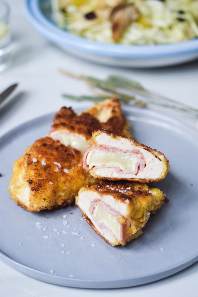 cordon bleu opskrift med kylling