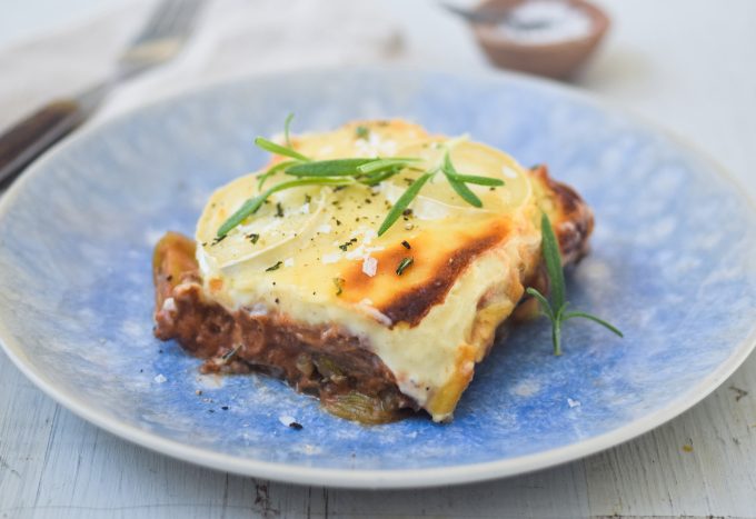 Moussaka opskrift med bechamel