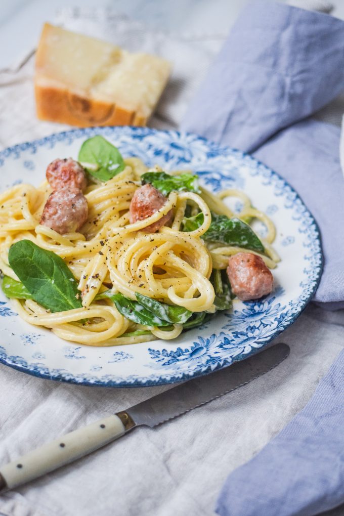 Pasta med salsiccia køb
