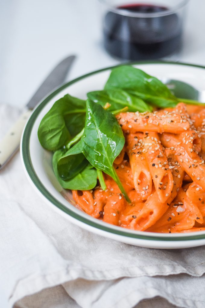 pastaopskrift med tomat