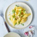 Cremet pastasalat opskrift
