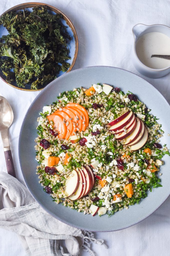 Perlecouscous salat vegetar