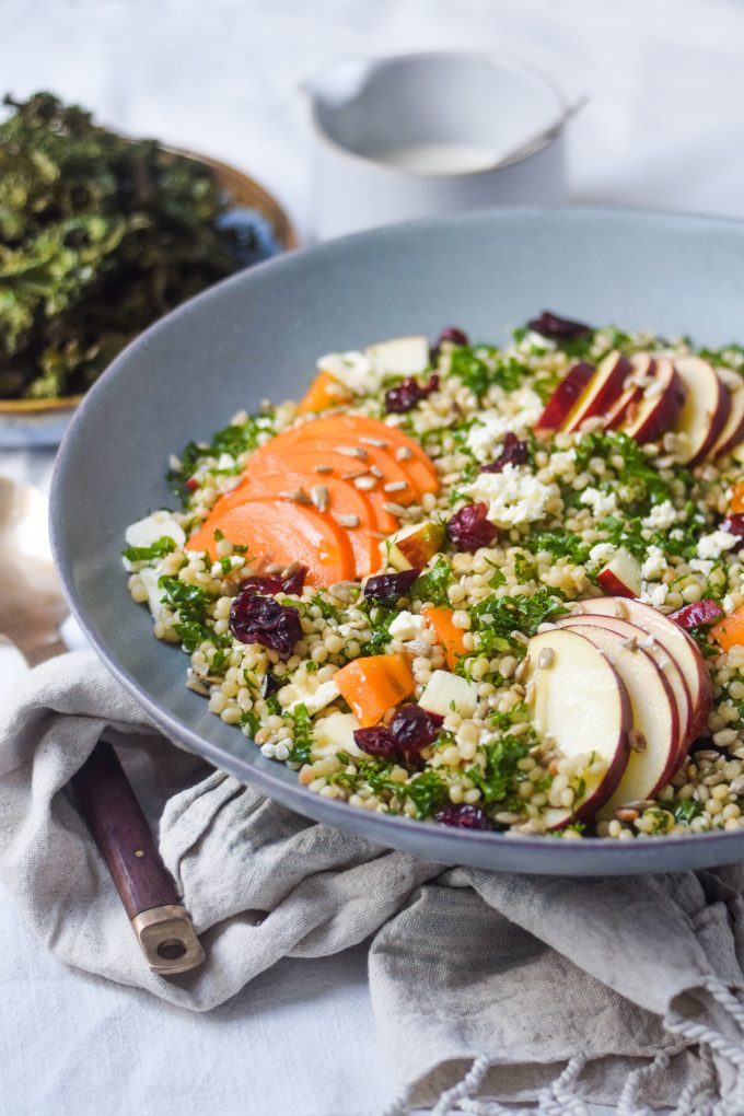 Perlecouscous salat opskrift