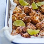 barbecue blomkål med lime