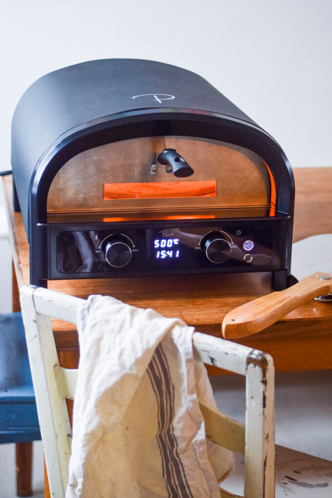 pizza med salsiccia i panetti pizzaovn