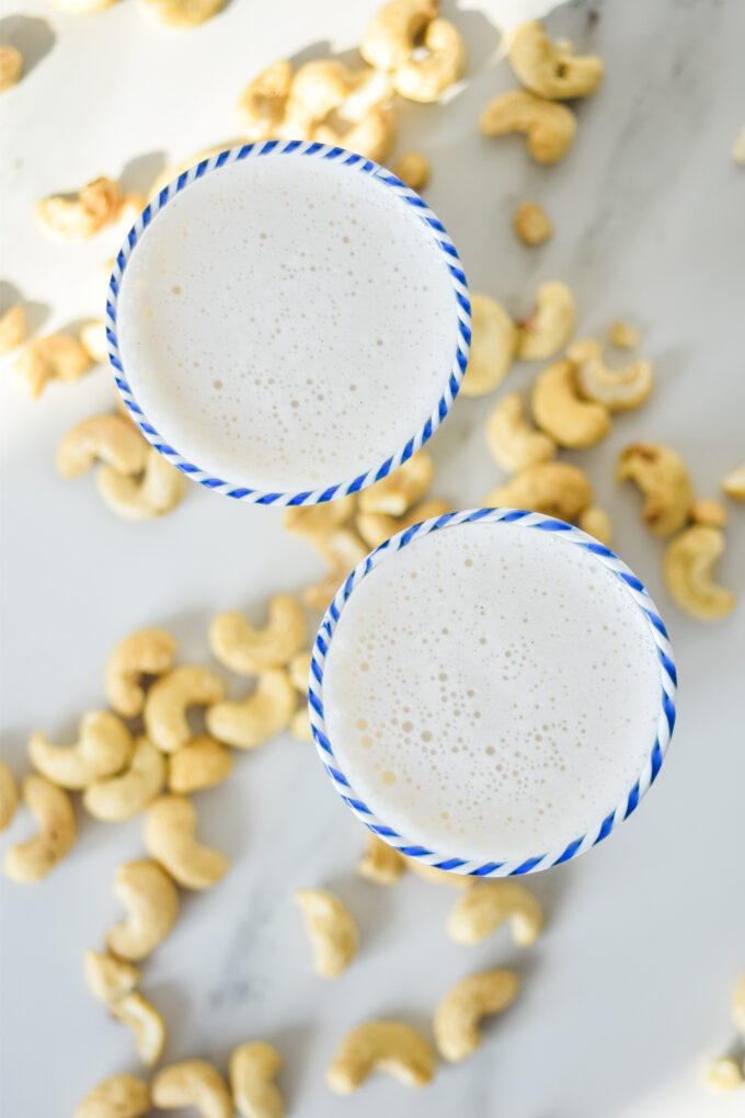 den bedste cashewnøddemælk med vanilje